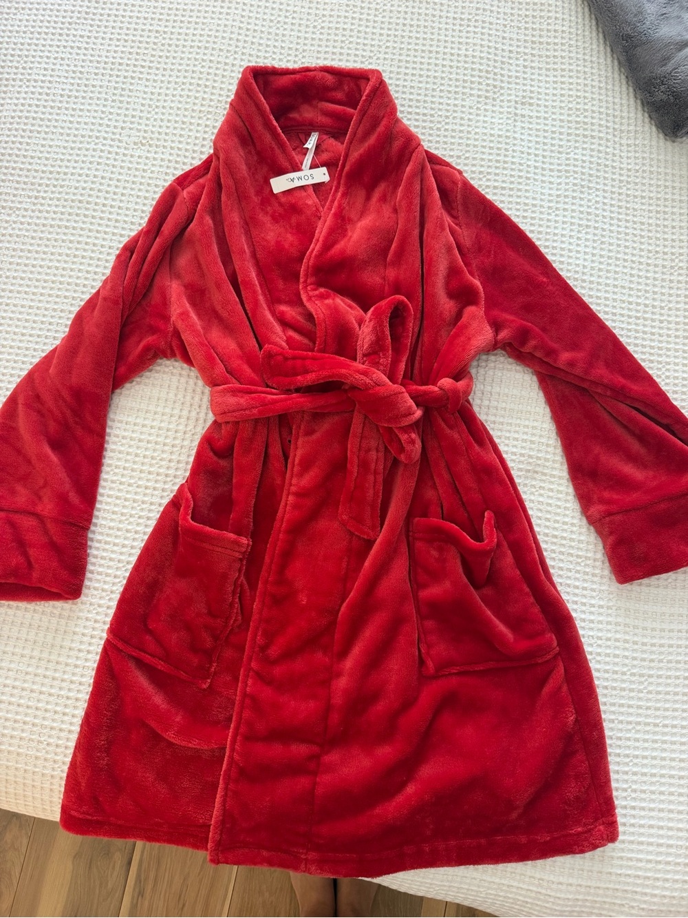 Soma Plush Short Robe NWT